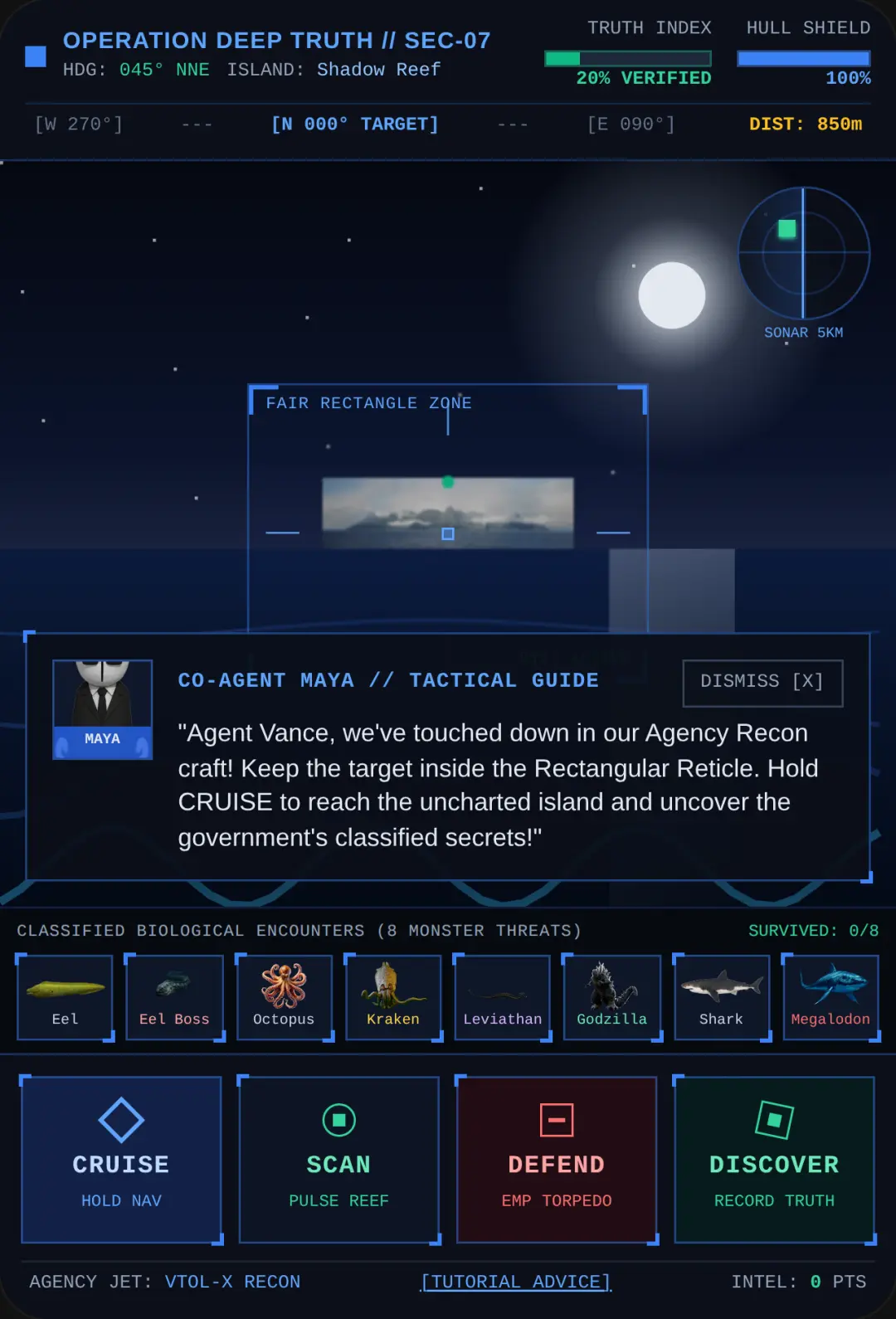Operation Deep Truth - Archipelago Exploration fight with bosses cover