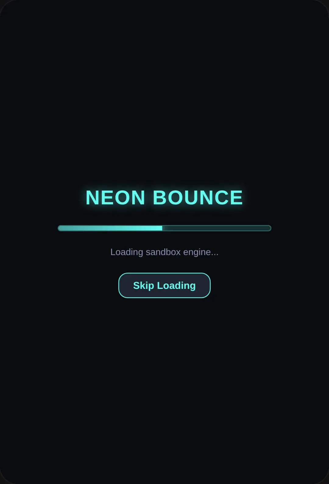 Neon Bounce Sandbox (UPDATED ADMIN PANEL SECURITY) cover