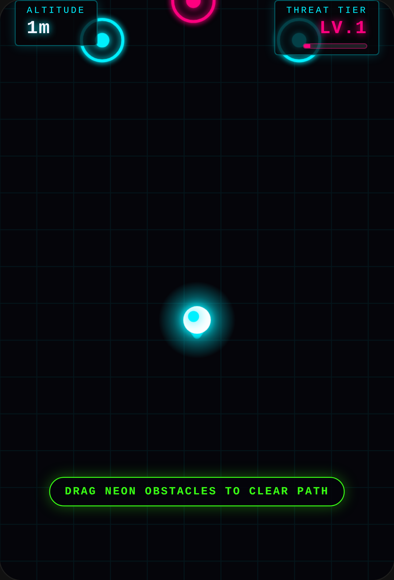 Neon Ascender hi it's my first game so give me reviews and say in comment wath i should change in this game cover