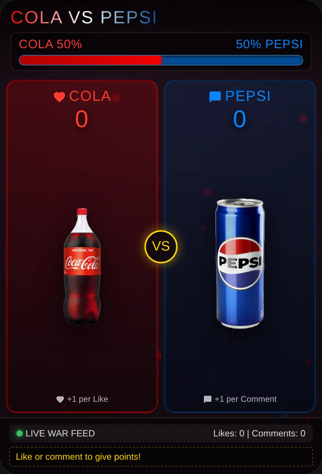 Cola vs Pepsi: Soda War cover