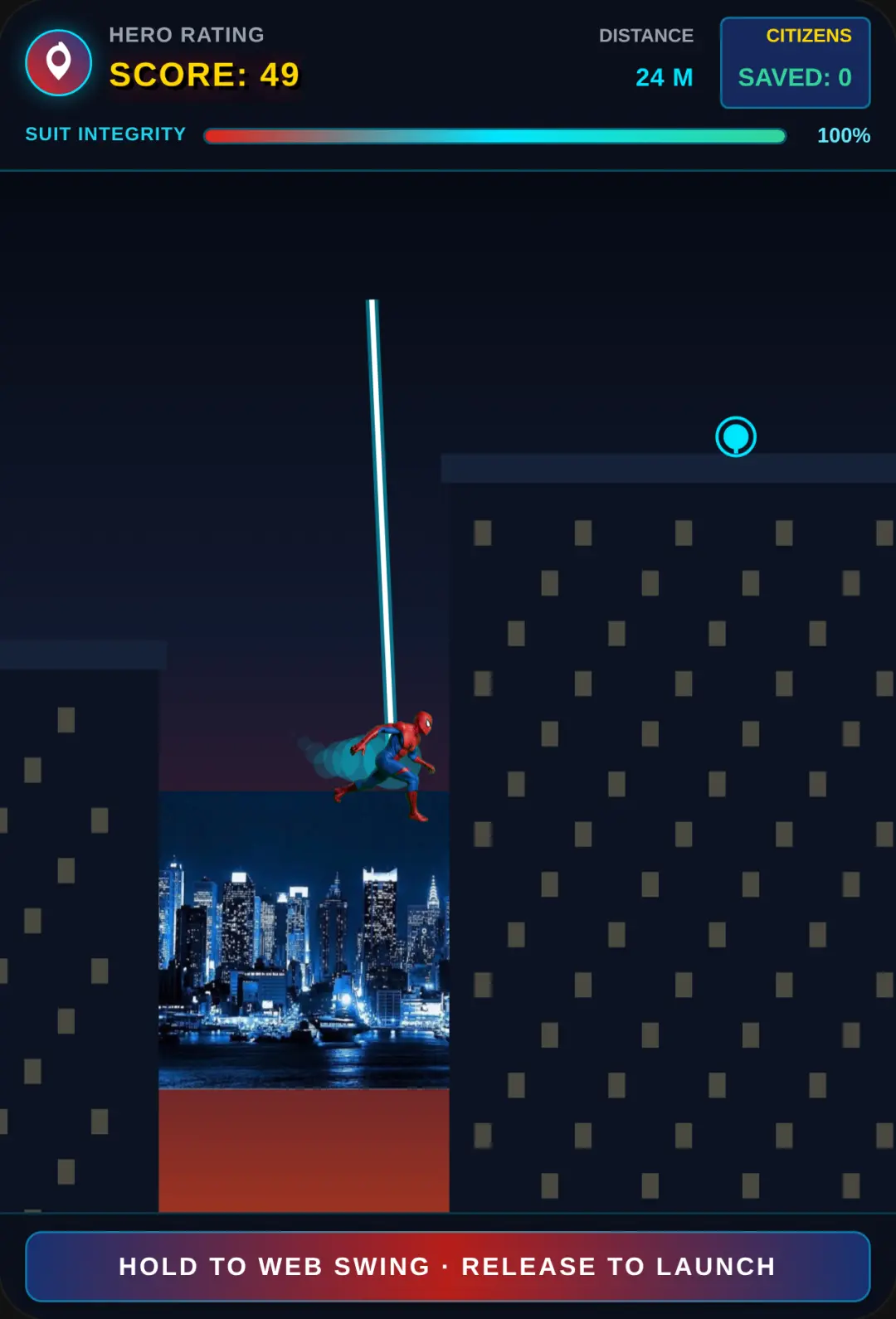 Spider-Man: to tap and hold cover