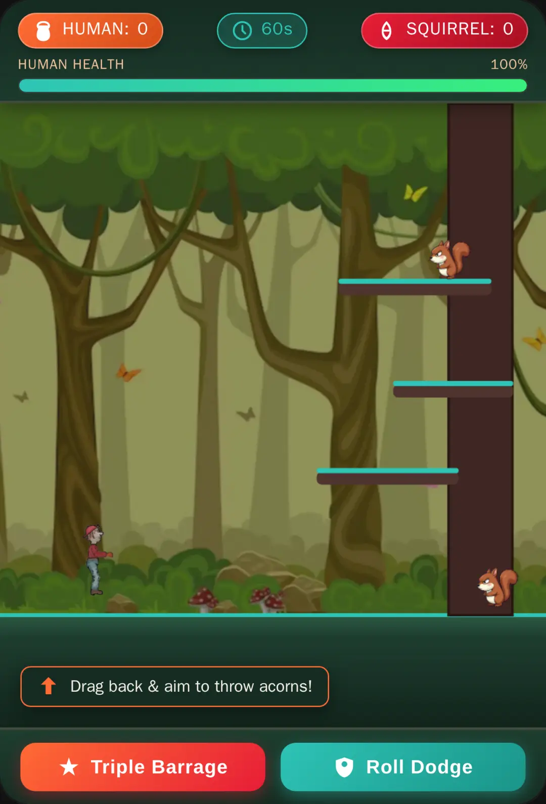 Human vs Squirrel: The Acorn War cover