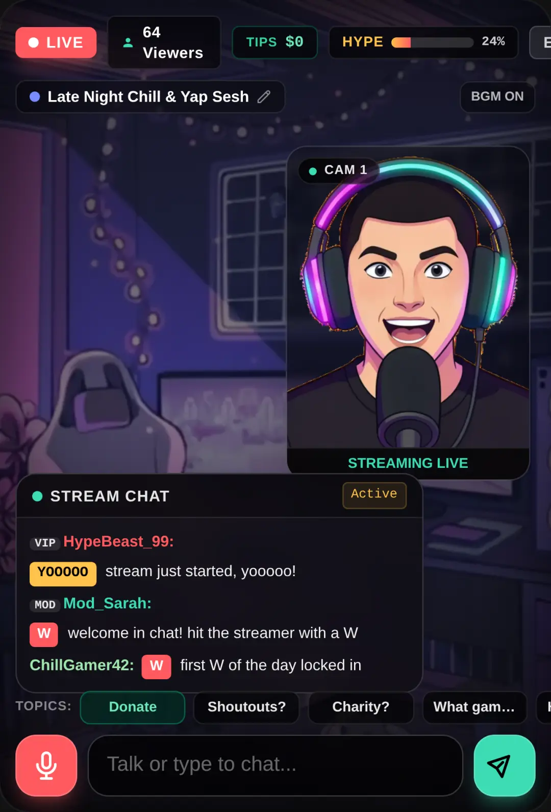 Streamer Live Simulator cover