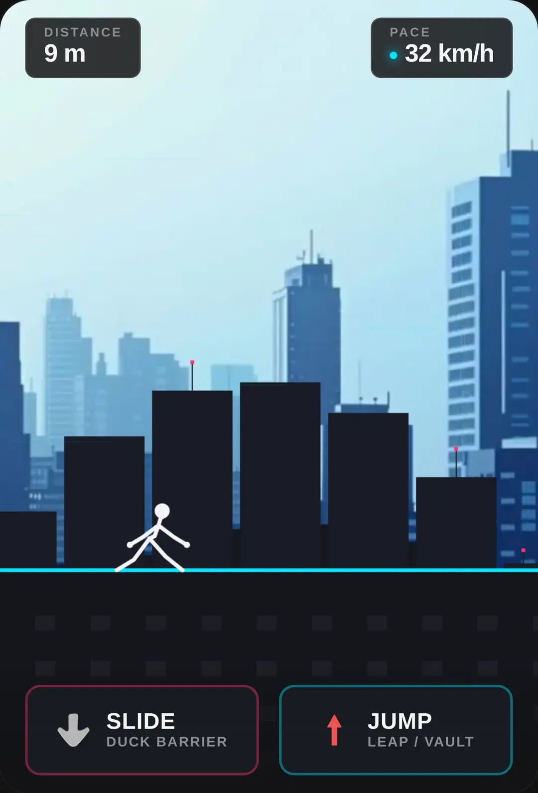 Stickman Parkour Rooftops cover