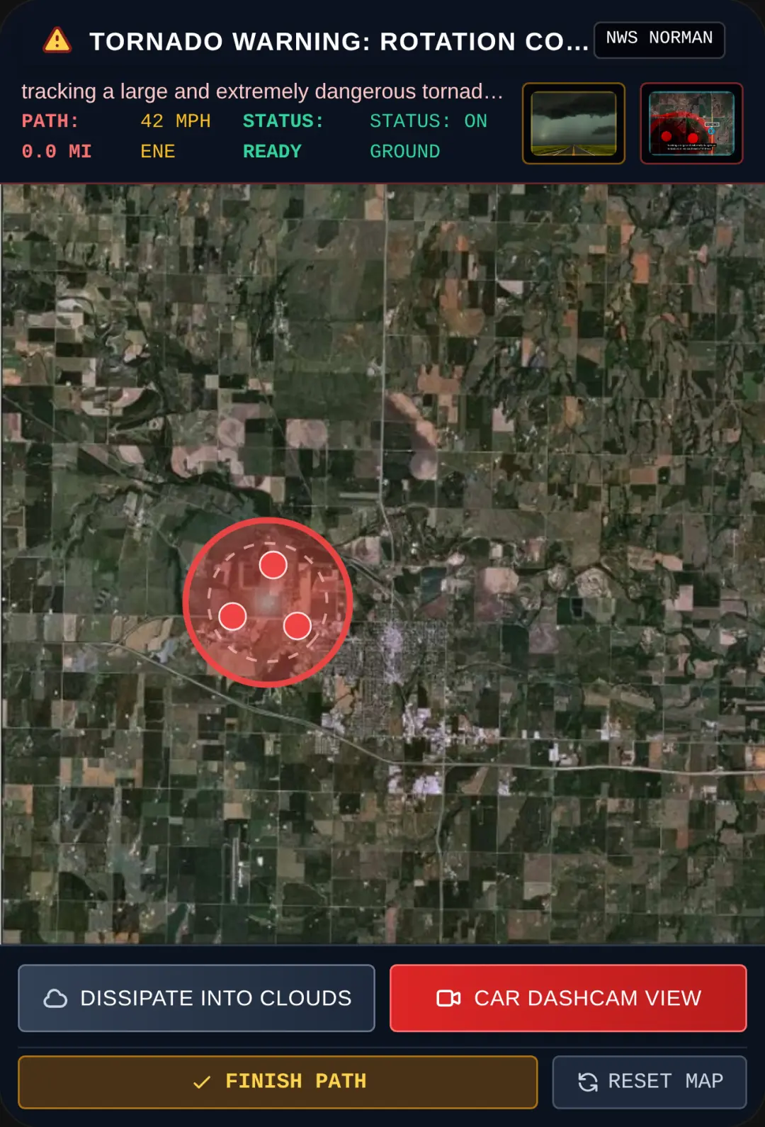 El Reno Tornado Weather Radar Tracking cover