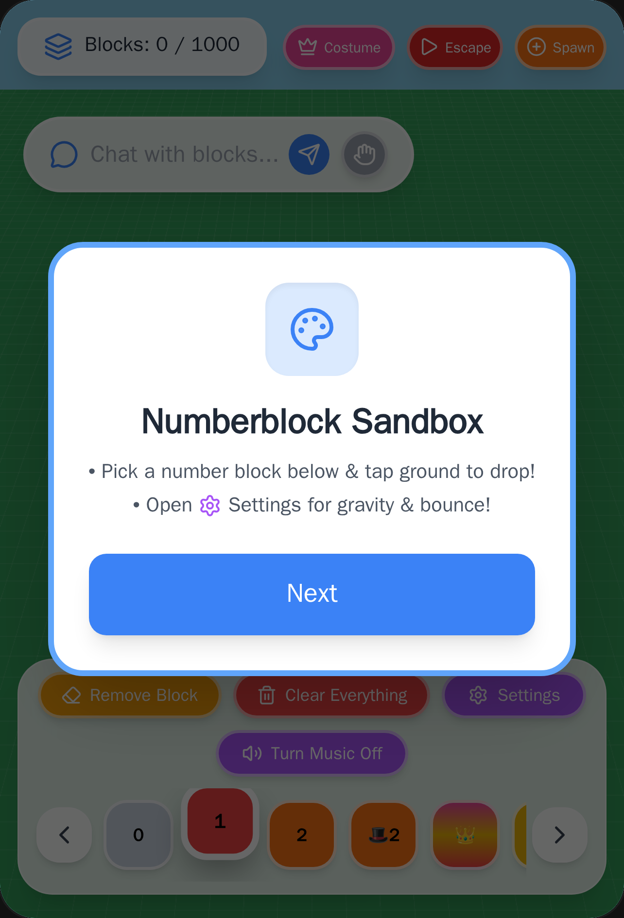 Numberblock Sandbox big numbers cover