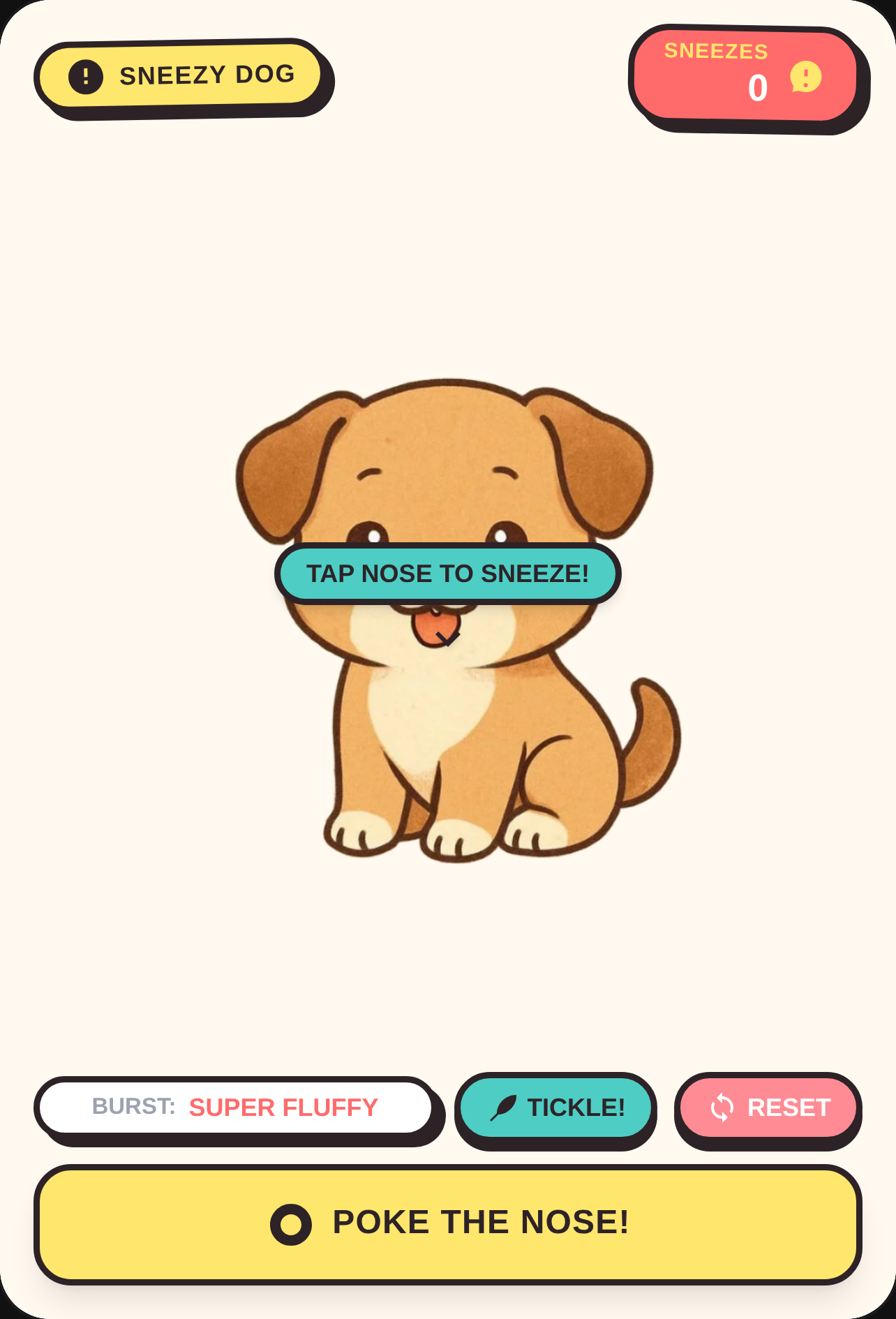 Sneezy Dog cover