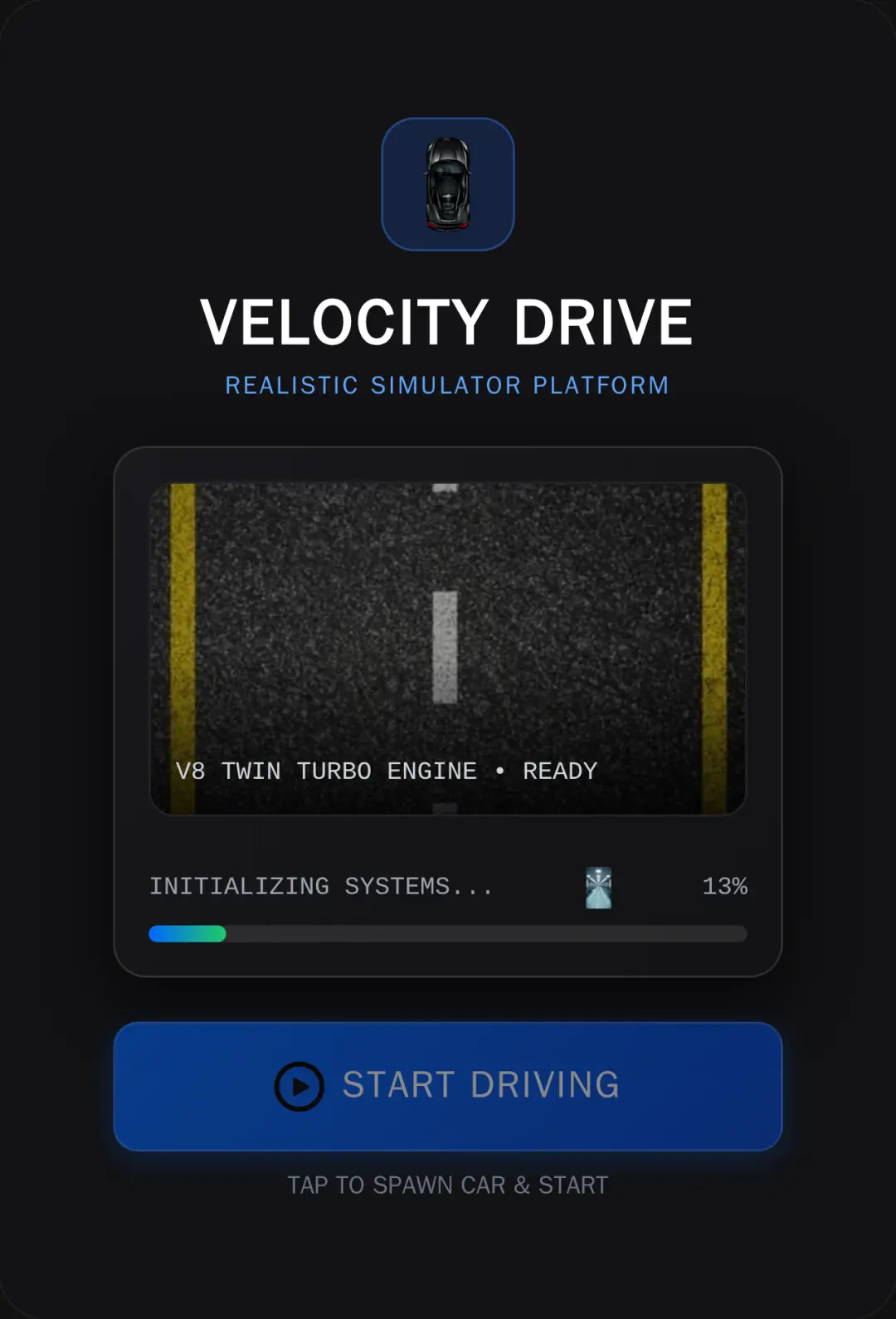 Velocity Drive Simulator cover