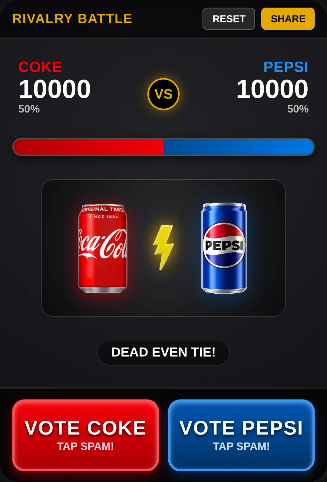 Coke vs Pepsi: Soda Clash cover