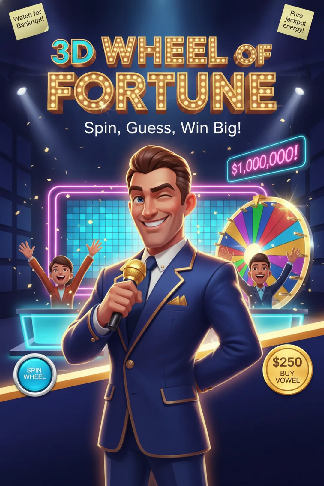 3D Wheel of Fortune cover