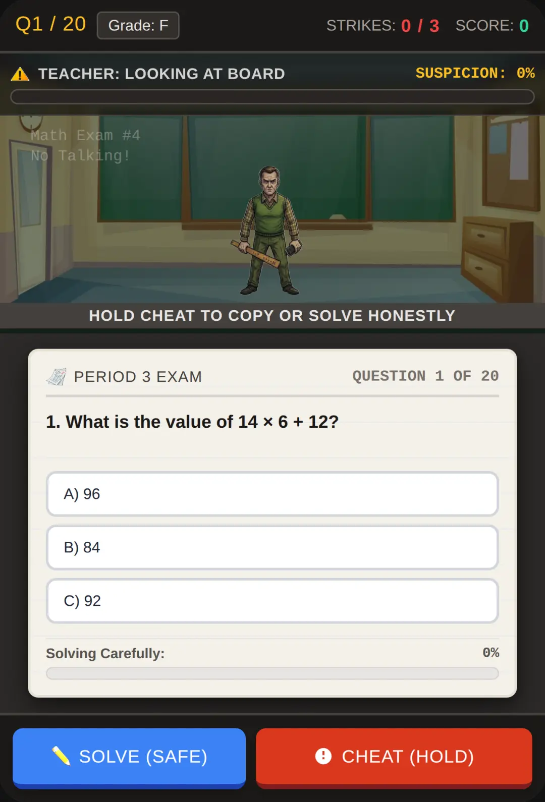 Cheat Class: 20 Questions cover