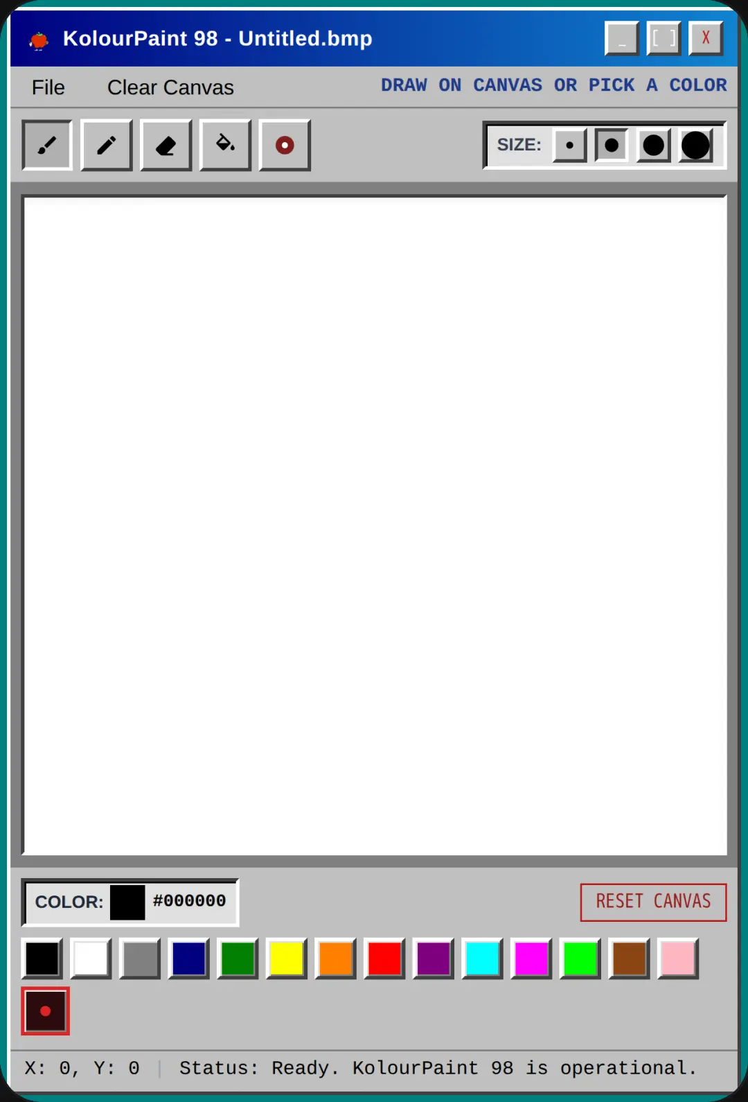 KolourPaint 98 - Horror Edition cover