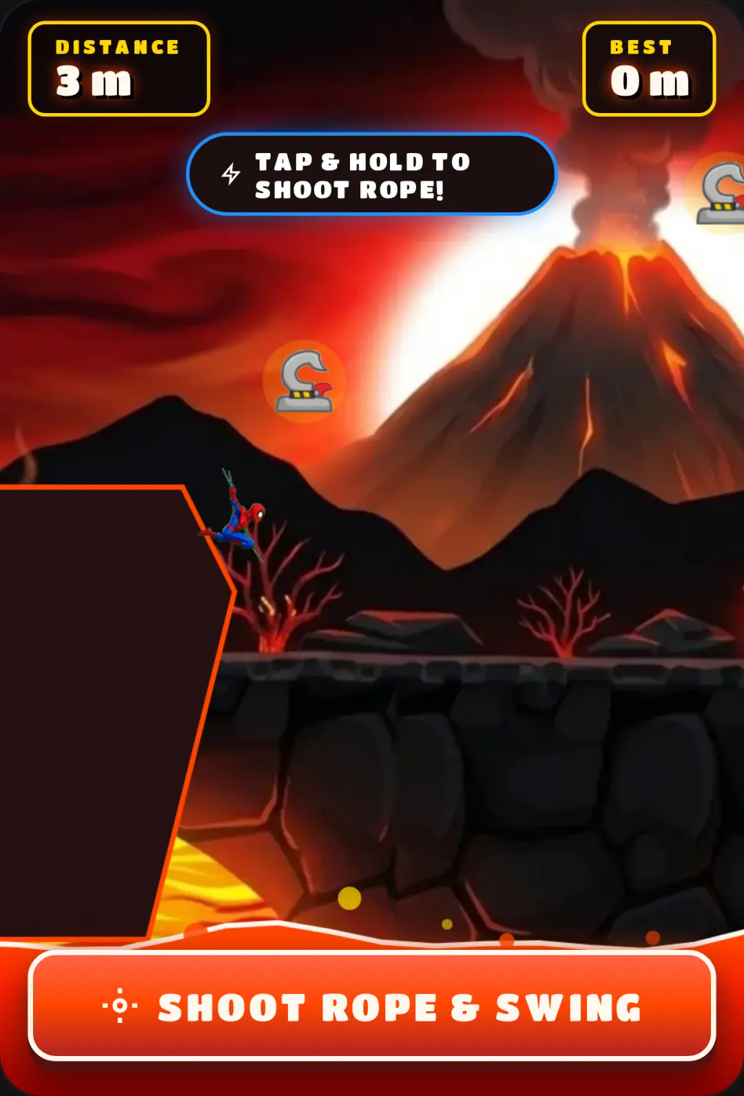 Rope Man: Lava Swing cover