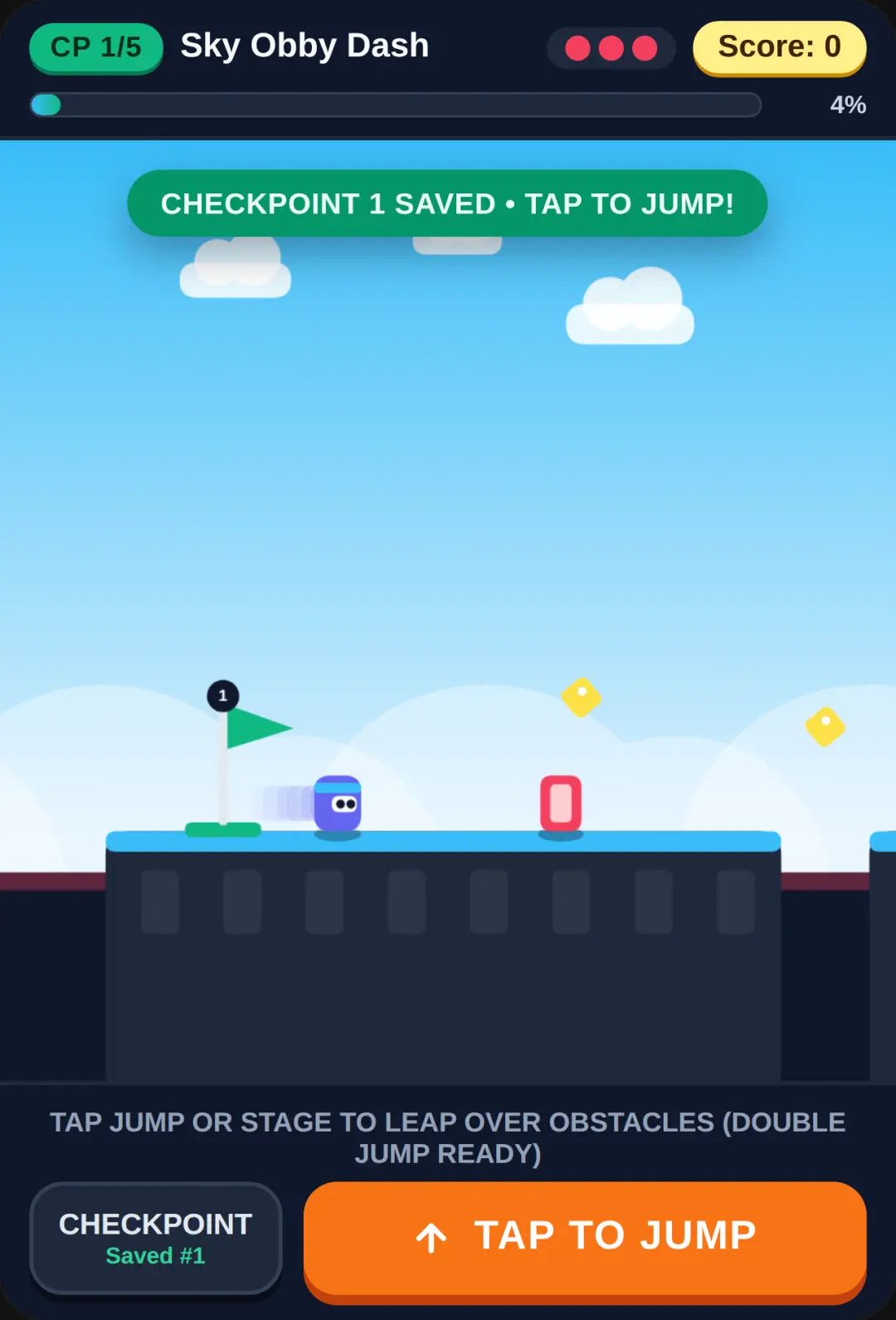 Sky Obby Dash cover