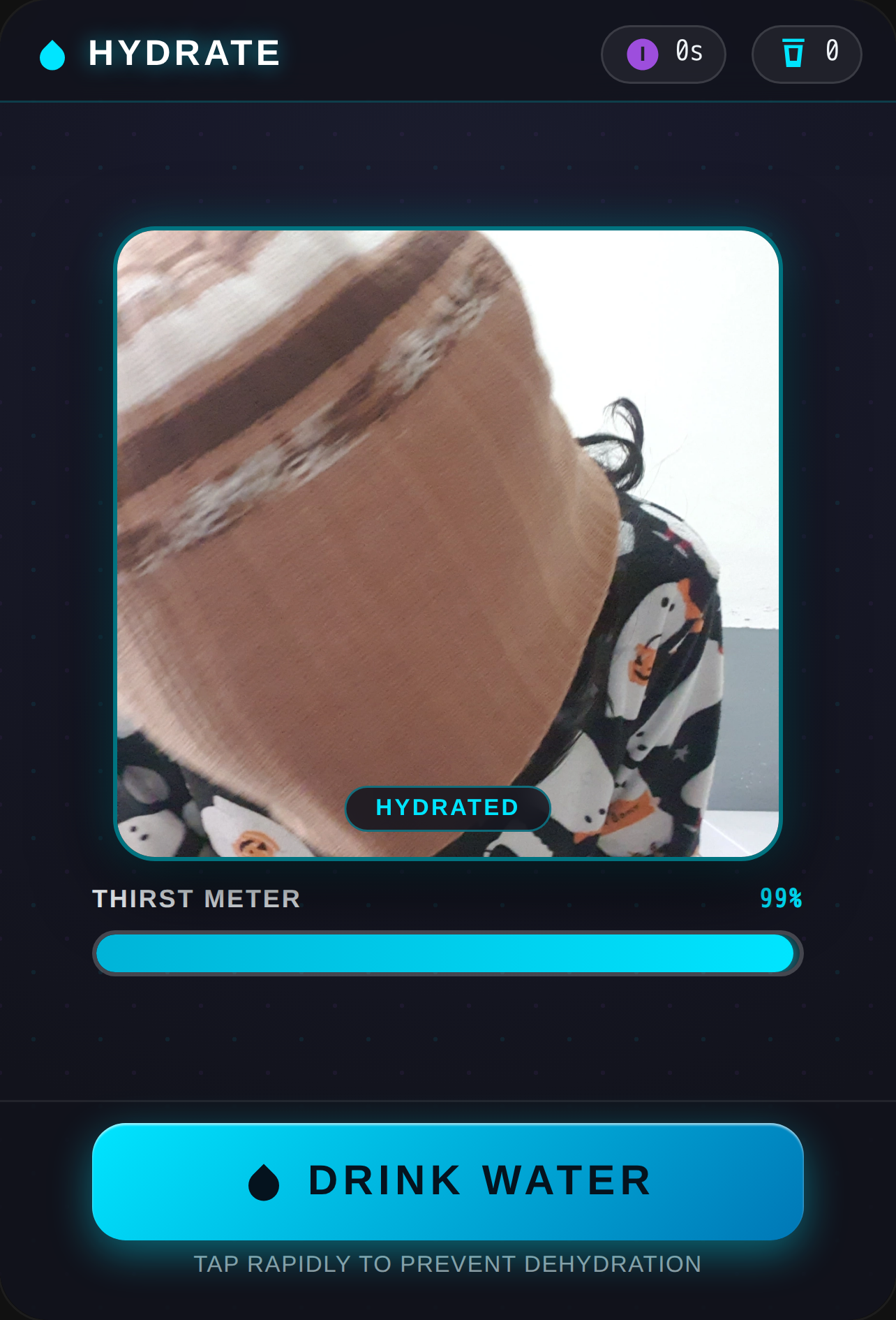 STAY HYDRATED - Ghost Streetwear Thirst Survival cover