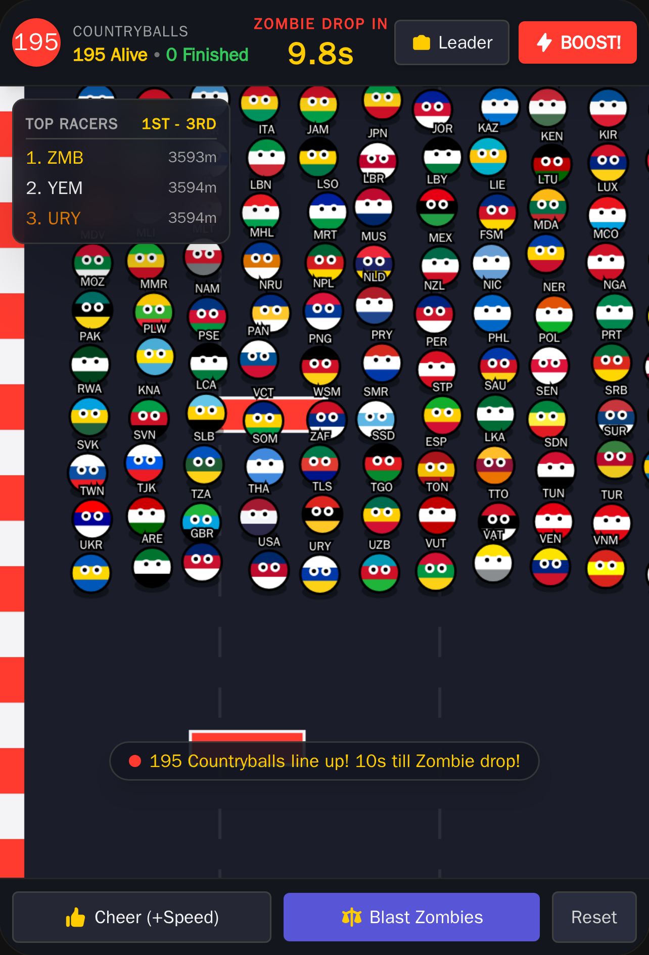 195 Countryball Zombie Race cover