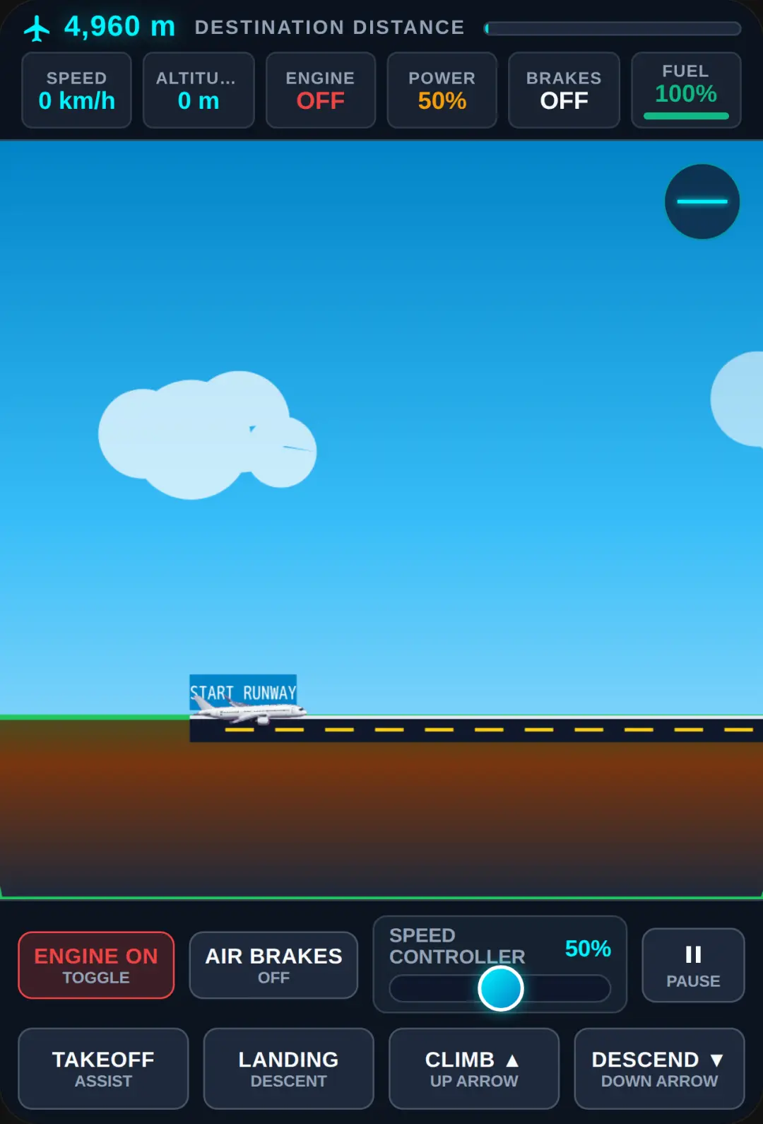 2D Flight Simulator cover