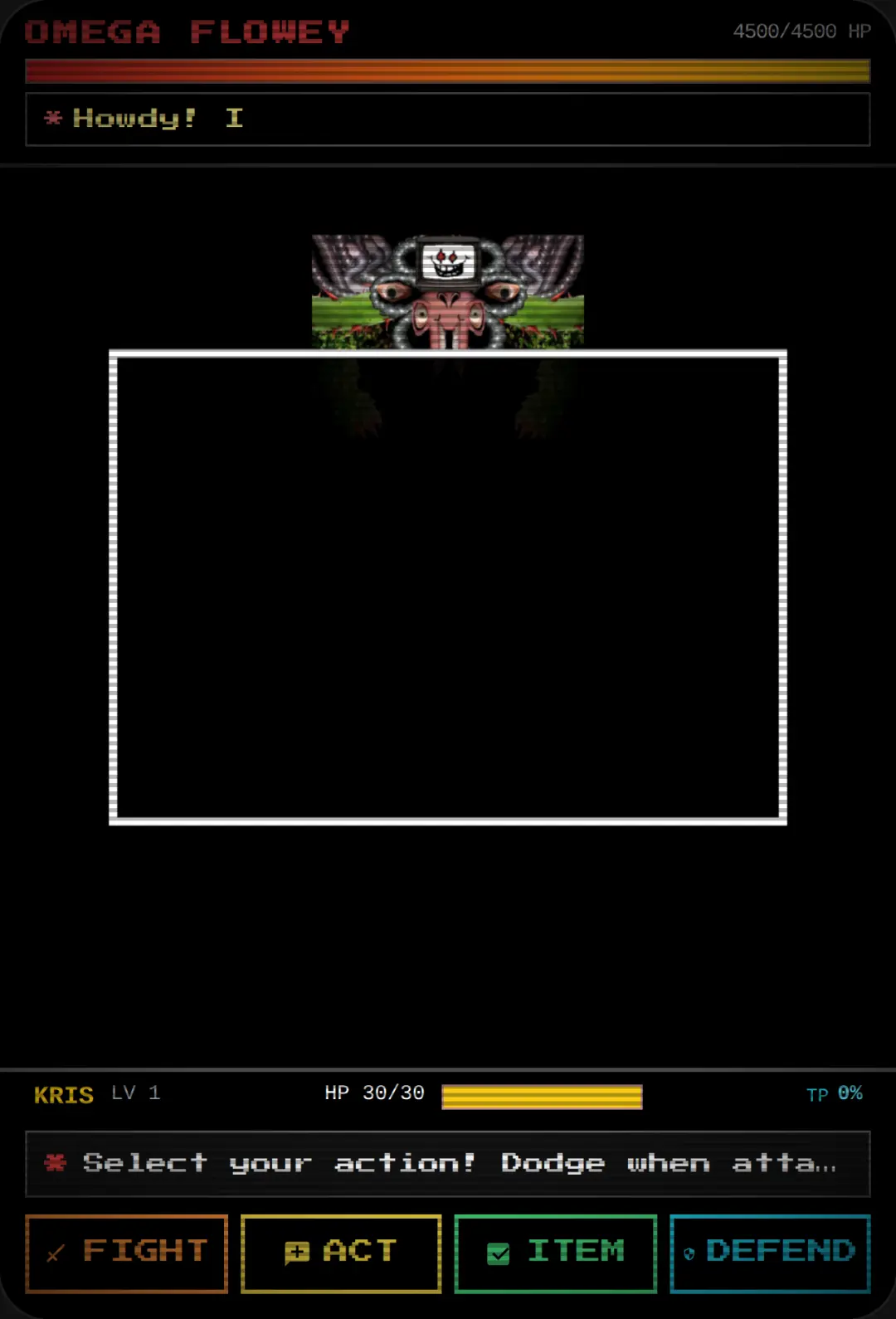 Deltarune Omega Flowey Bossfight intense cover