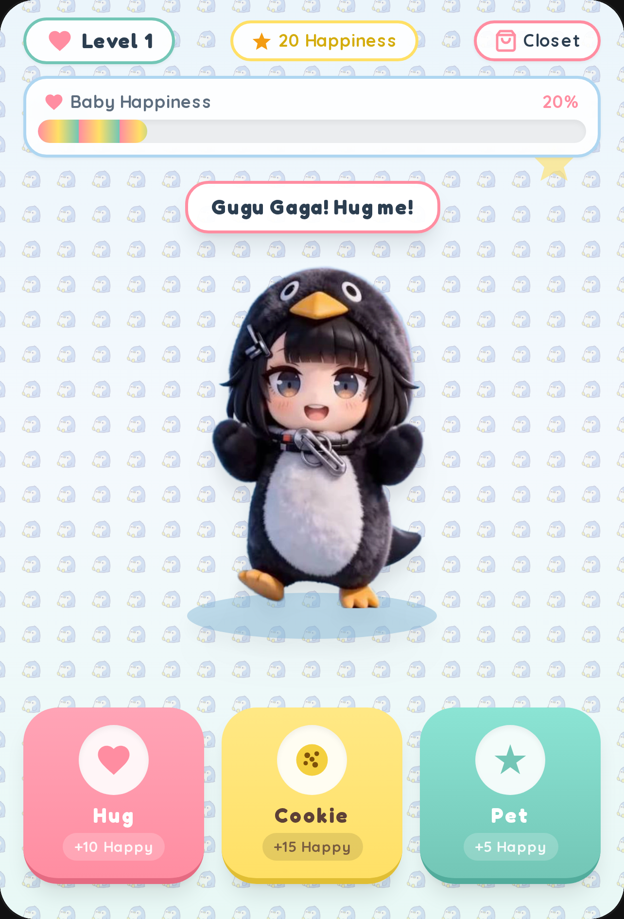 Gugu Gaga clicker cover