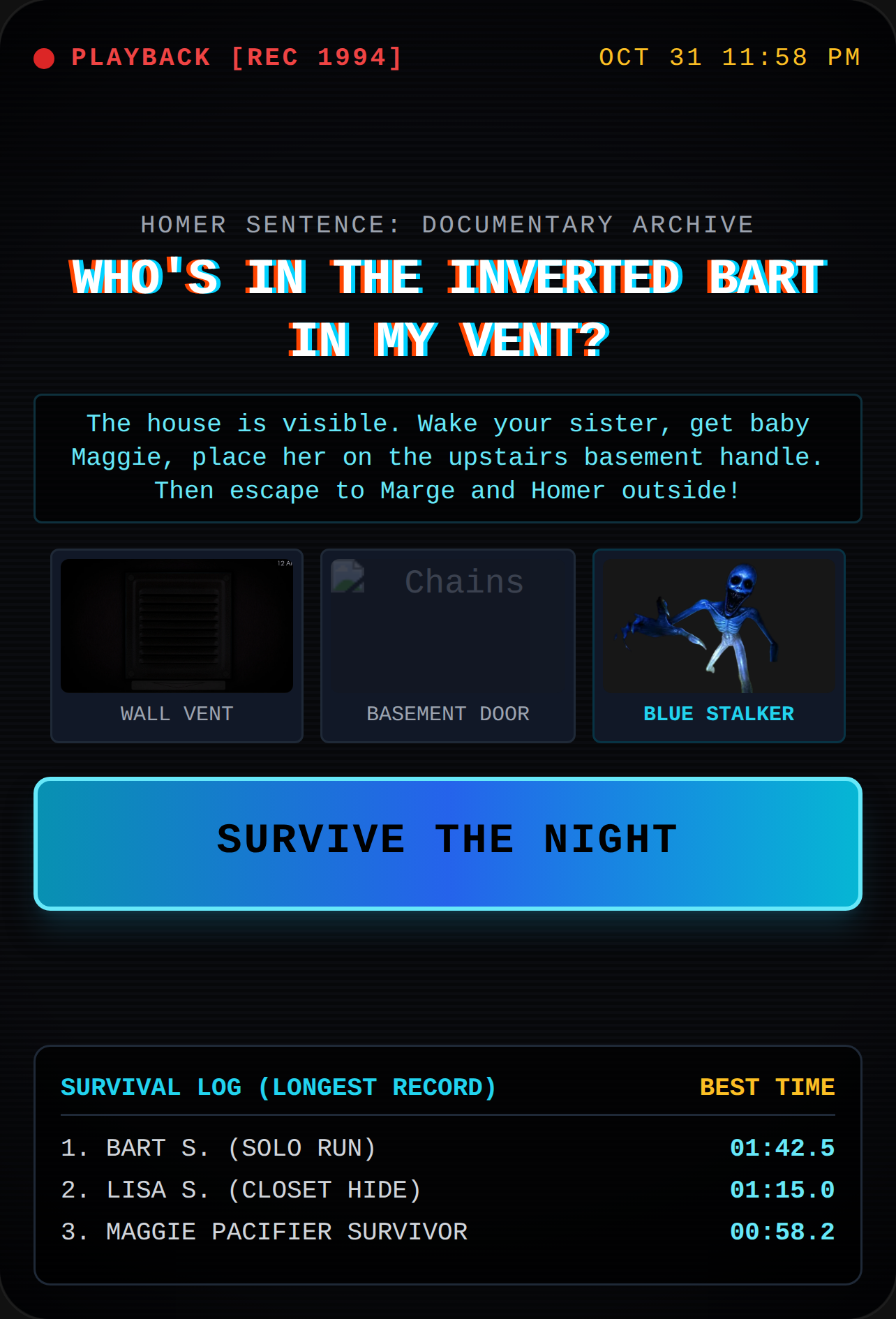 Who's In The Inverted Bart In My Vent? cover