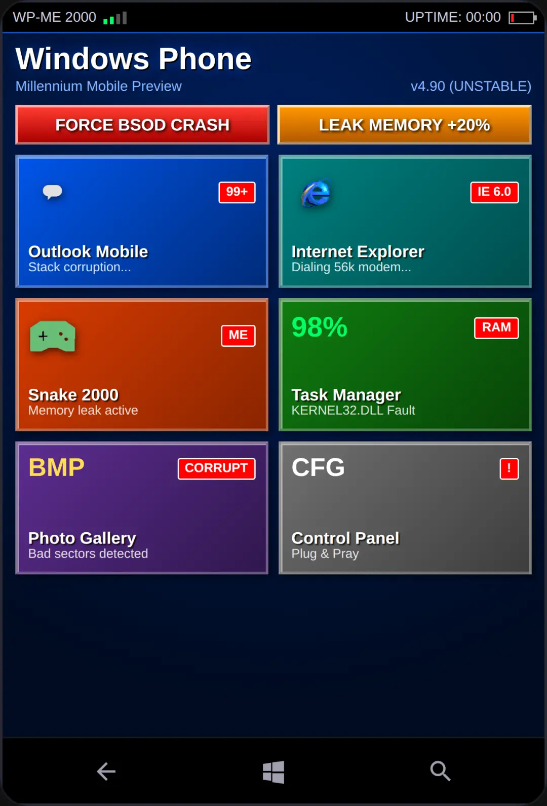 Windows Phone Millennium Edition cover