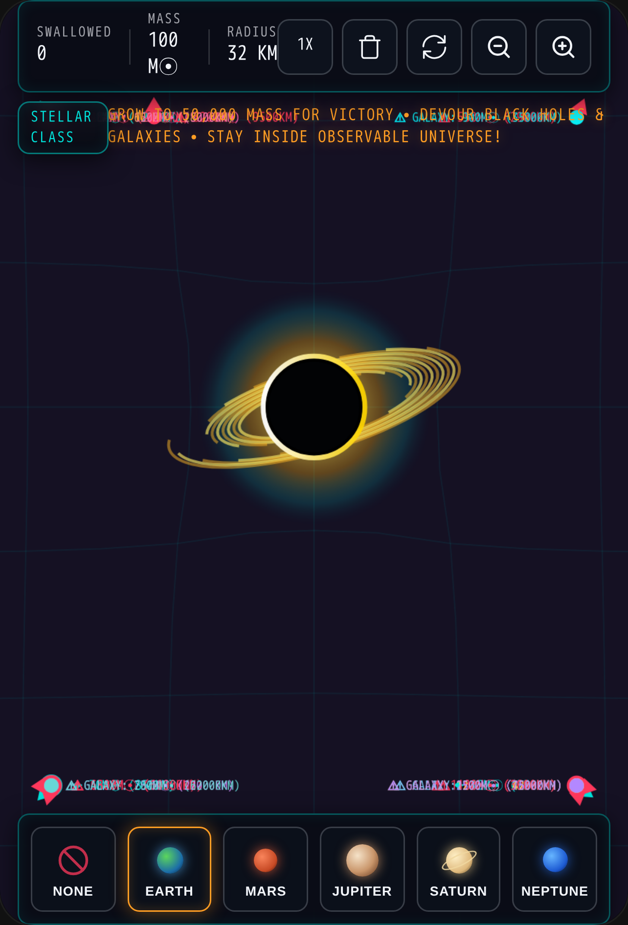Cosmic Singularity Sandbox cover