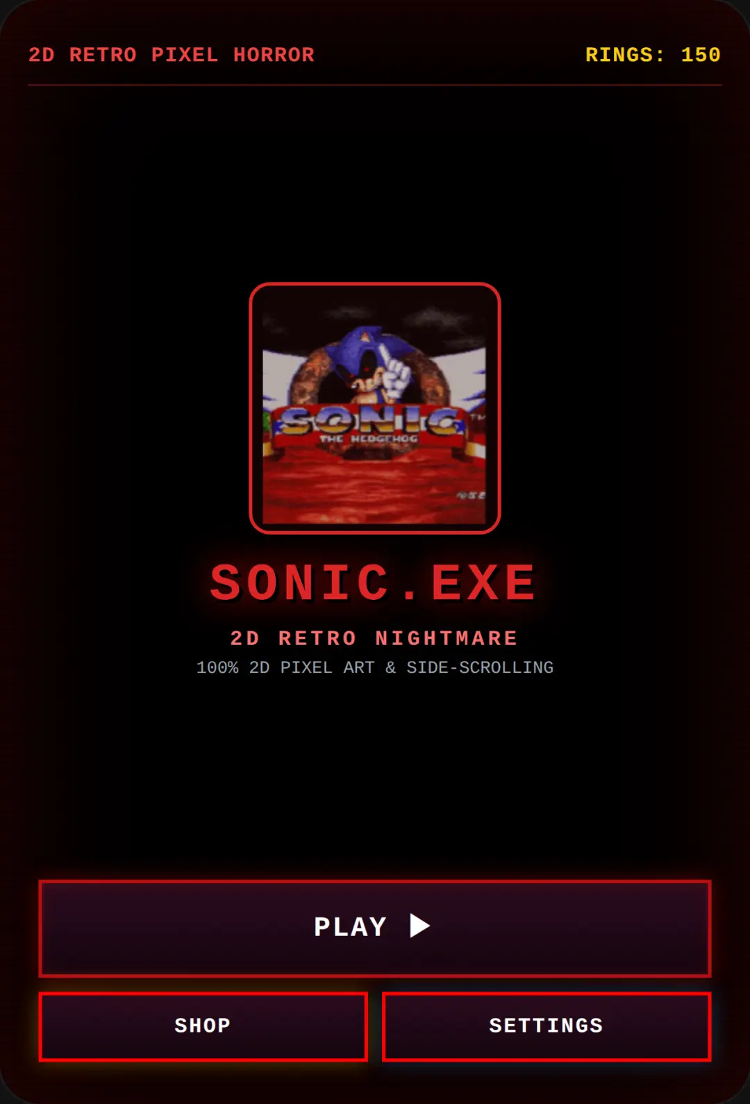 SONIC.EXE cover