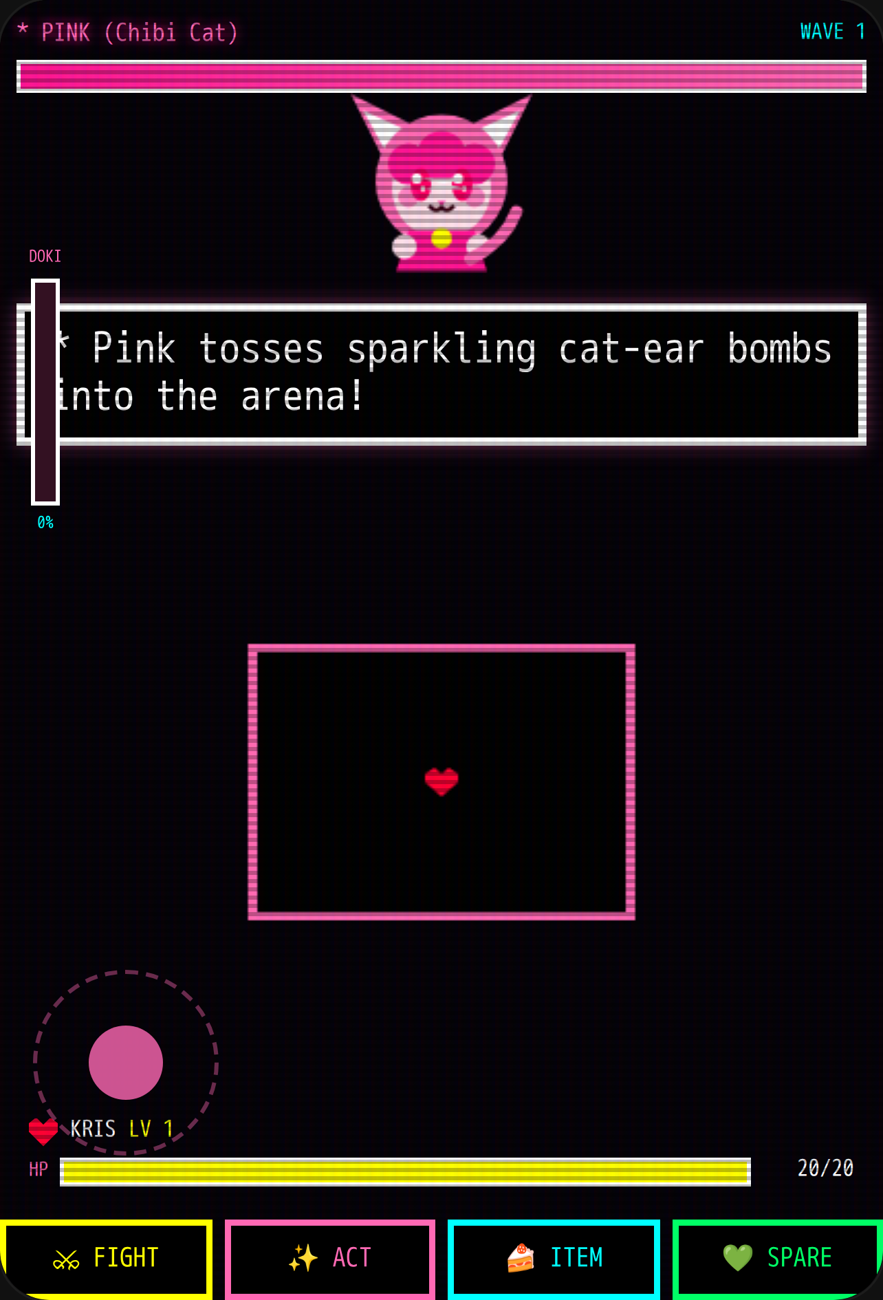 (FIXMUSIC) Pink Deltarune Boss Battle cover