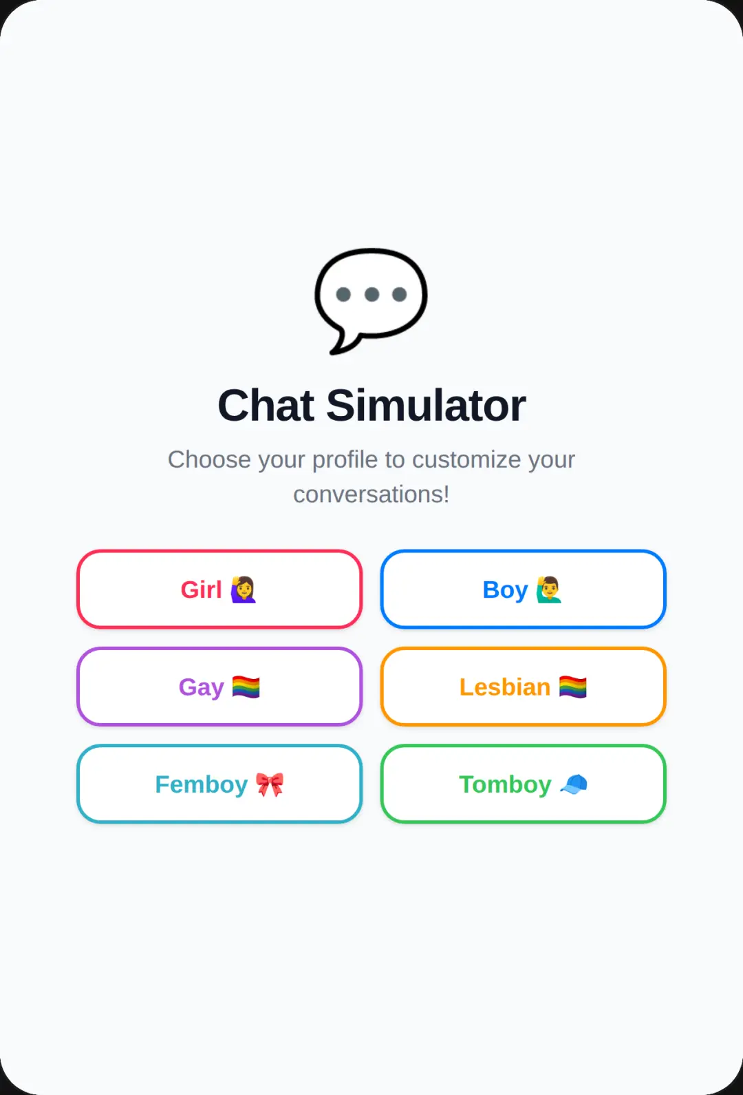 Chat Simulator cover