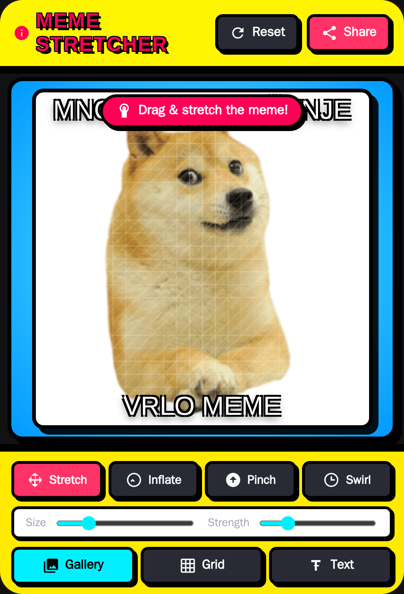 Meme Stretcher cover