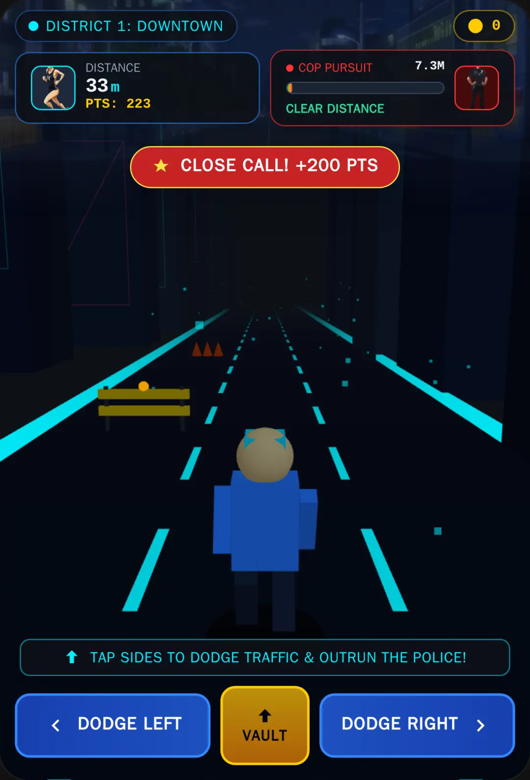 POLICE PURSUIT - 3D City Chase cover