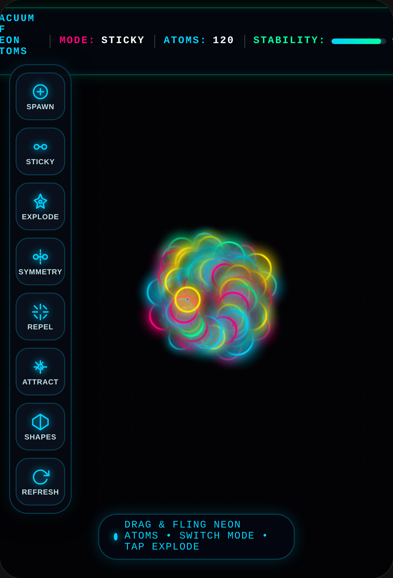 Vacuum of neon atoms 1 cover