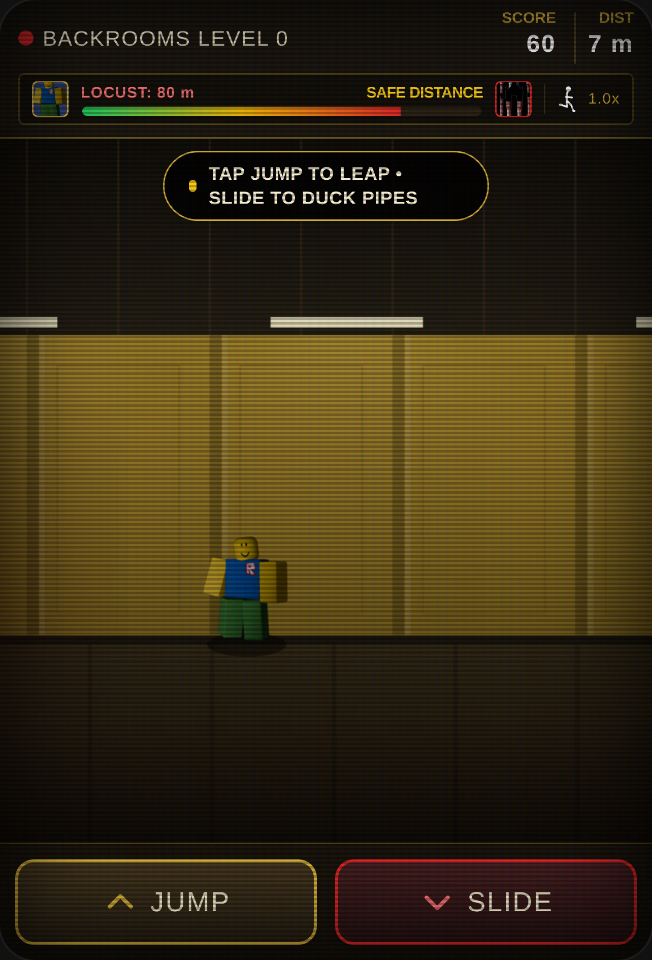 Escape The Locust: Backrooms Run cover