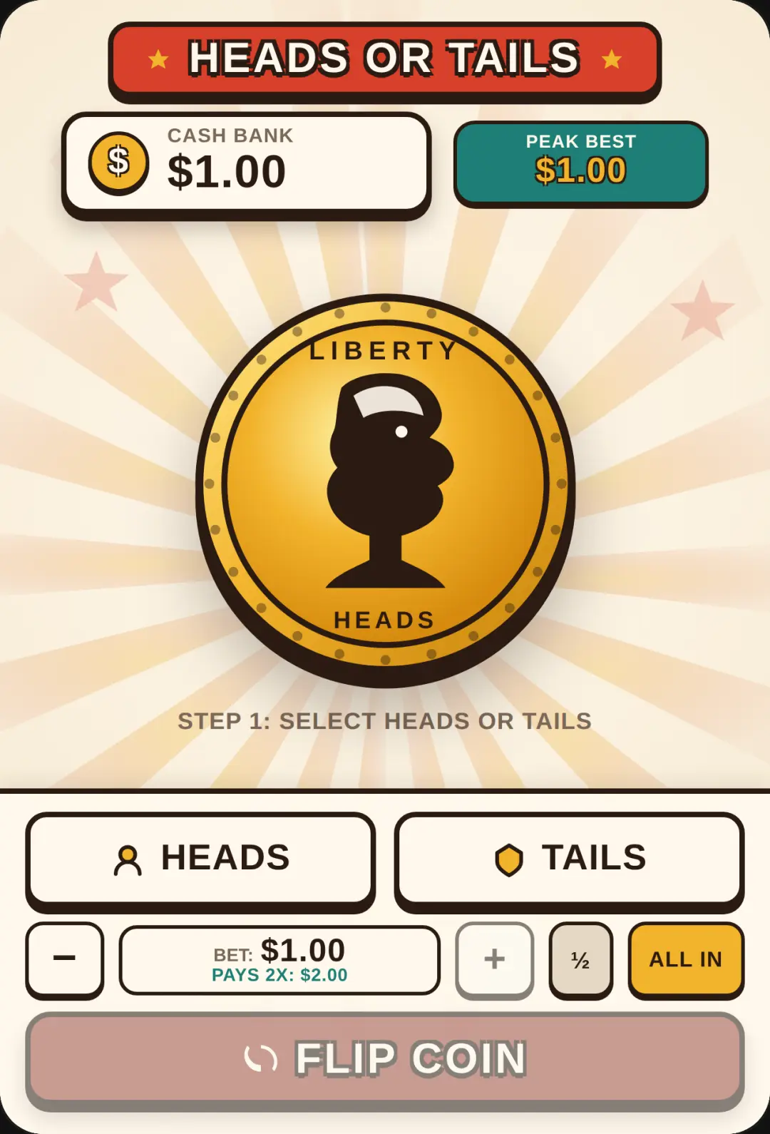 Heads or Tails cover