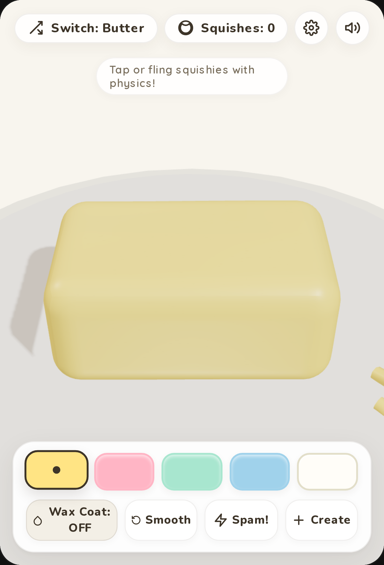 3D Butter Squishy ASMR cover