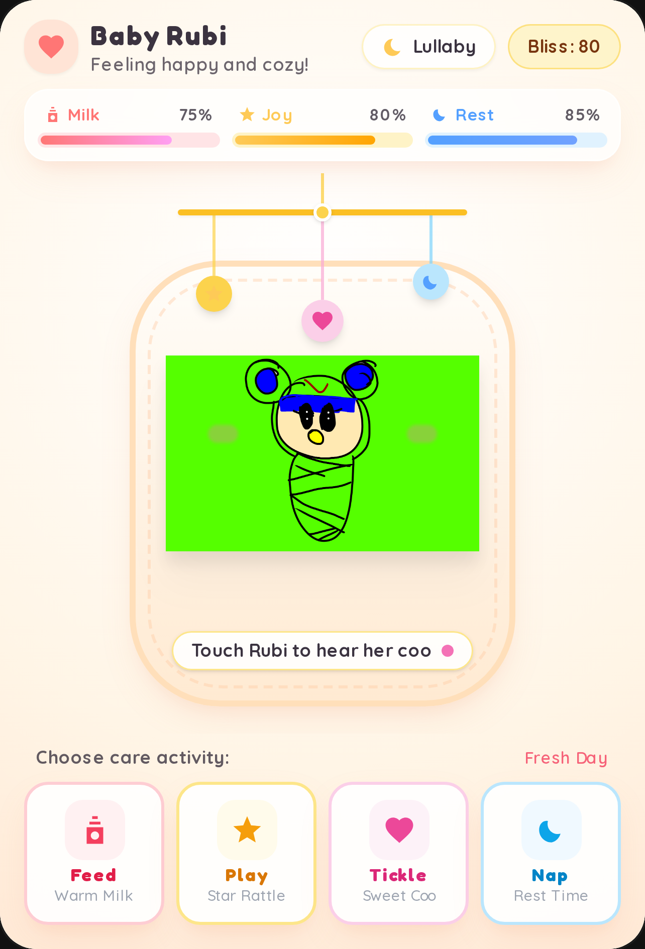 Talking Baby Rubi cover