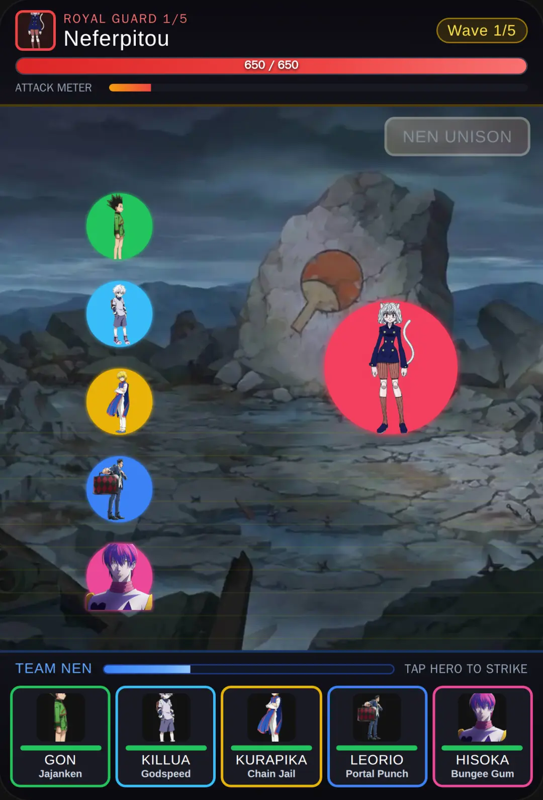 Hunter x Hunter - Team Nen Battle cover