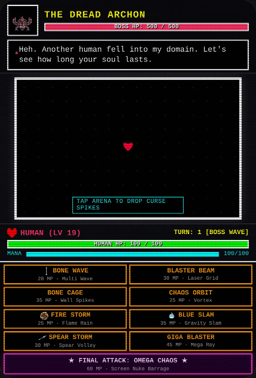 Undertale Boss Battle cover