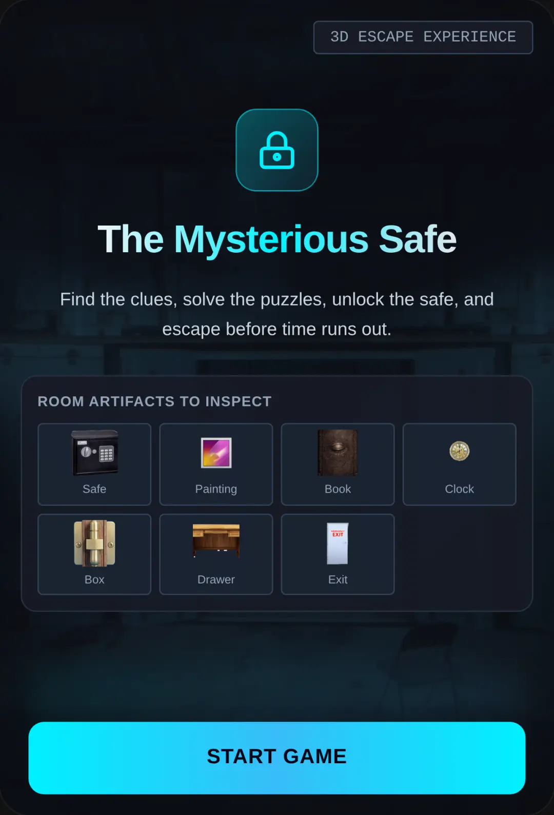 The Mysterious Safe cover
