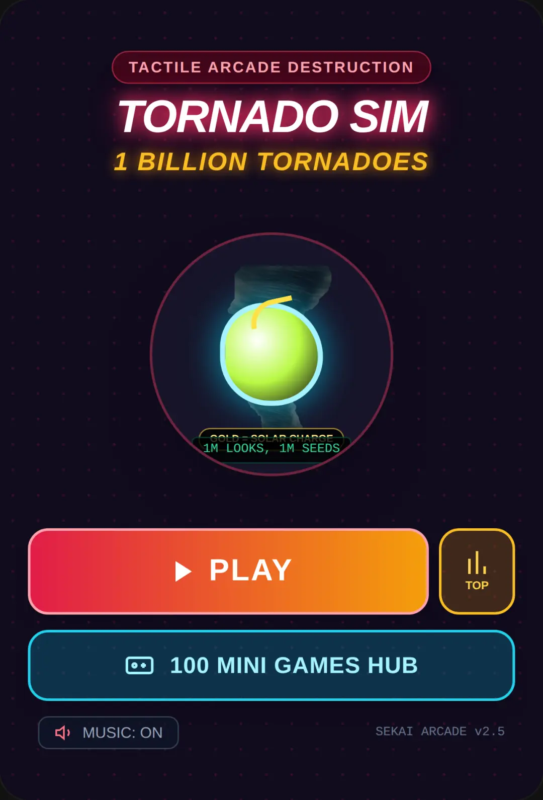 Tornado Simulator: 1 Billion Tornadoes cover