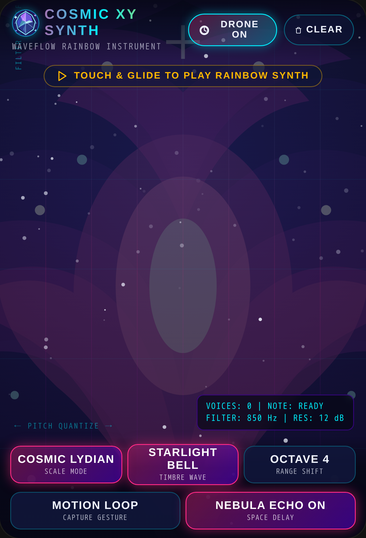Cosmic Waveflow XY Synth cover