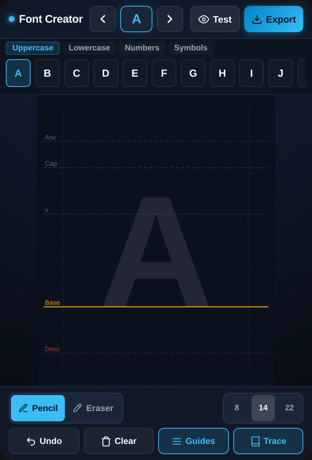 Font Creator - Typeface Designer cover