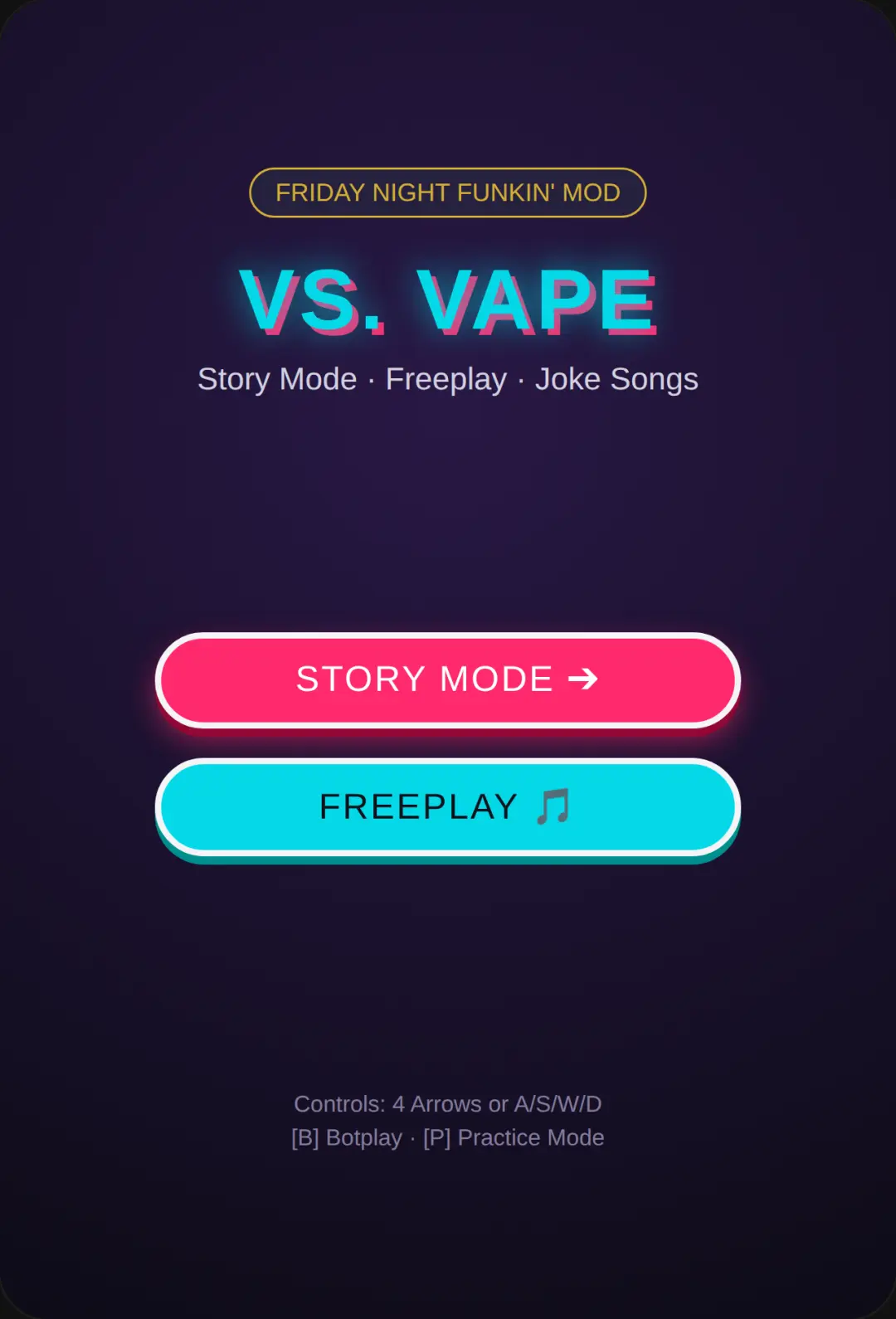 FNF: Vs. Vape - Story Mode & Freeplay cover