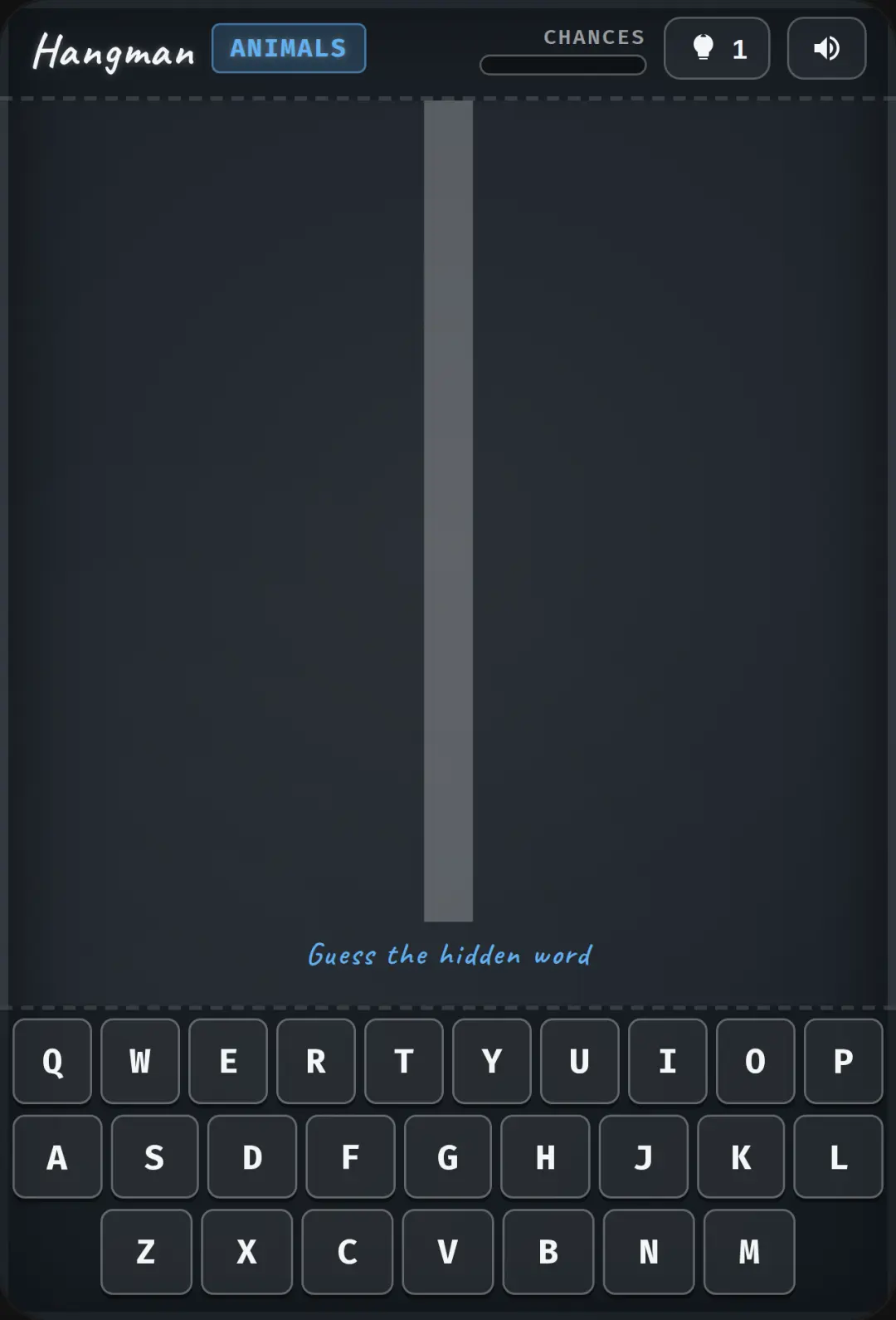 Chalkboard Hangman cover