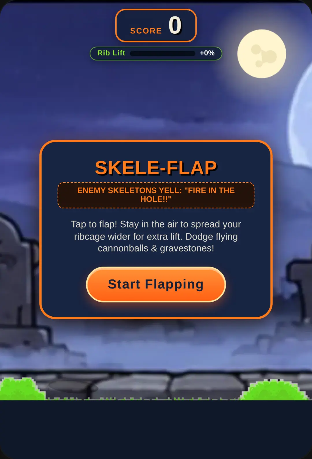 Skele-Flap: Fire in the Hole! cover