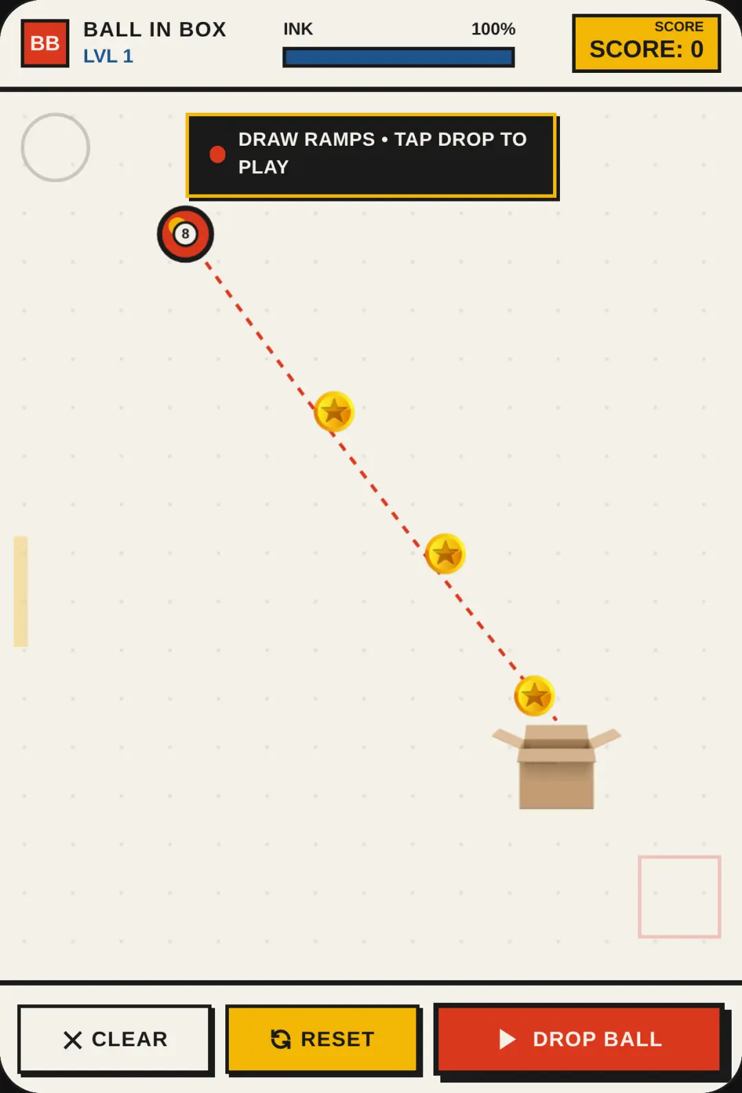 Ball in the Box - Physics Draw cover