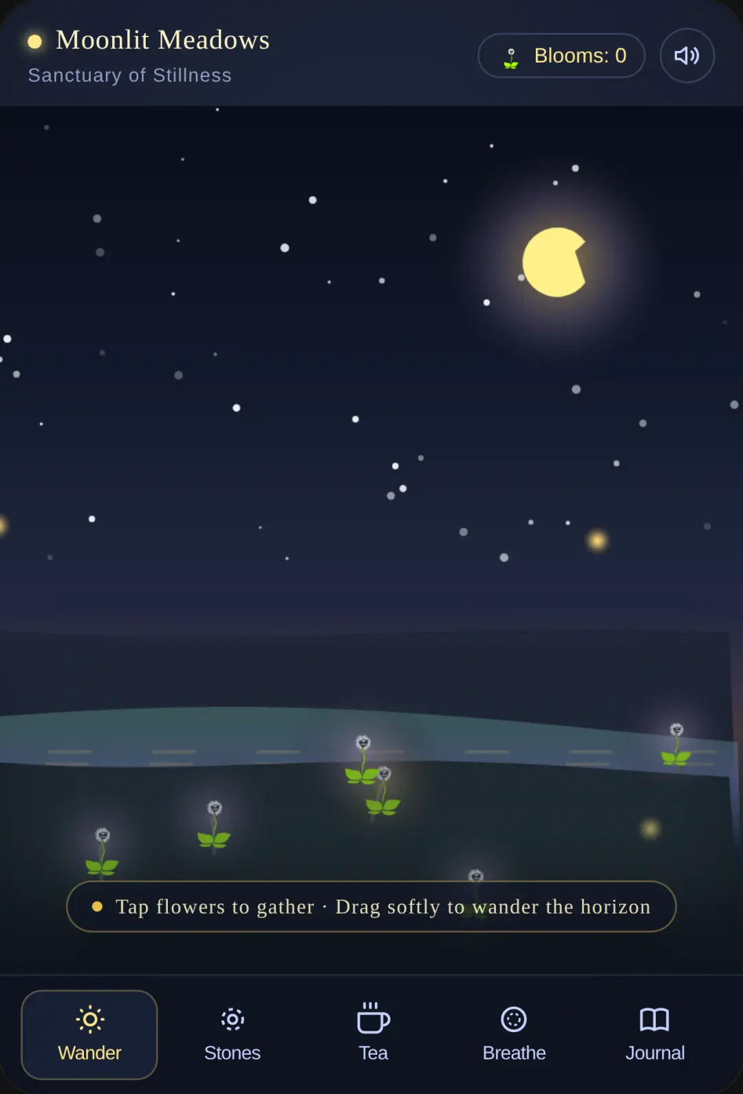 Moonlit Meadows: A Sanctuary of Stillness cover