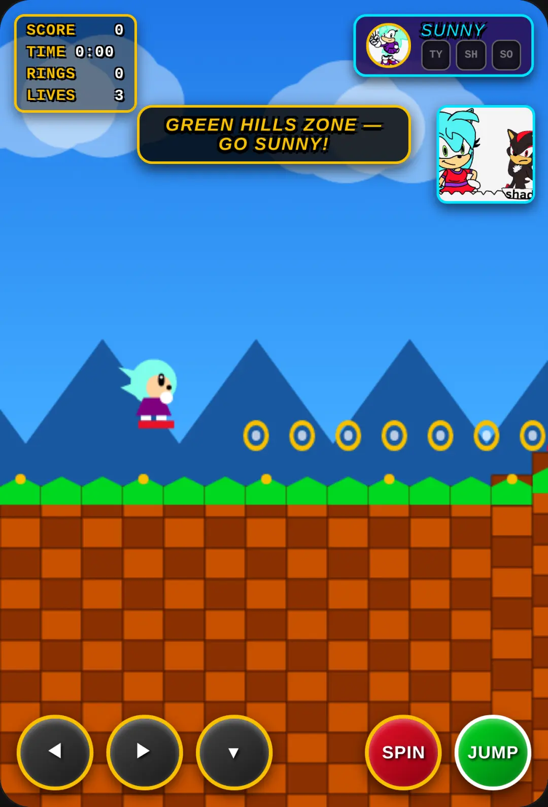 Sunny the Porcupine in Green Hills Zone cover