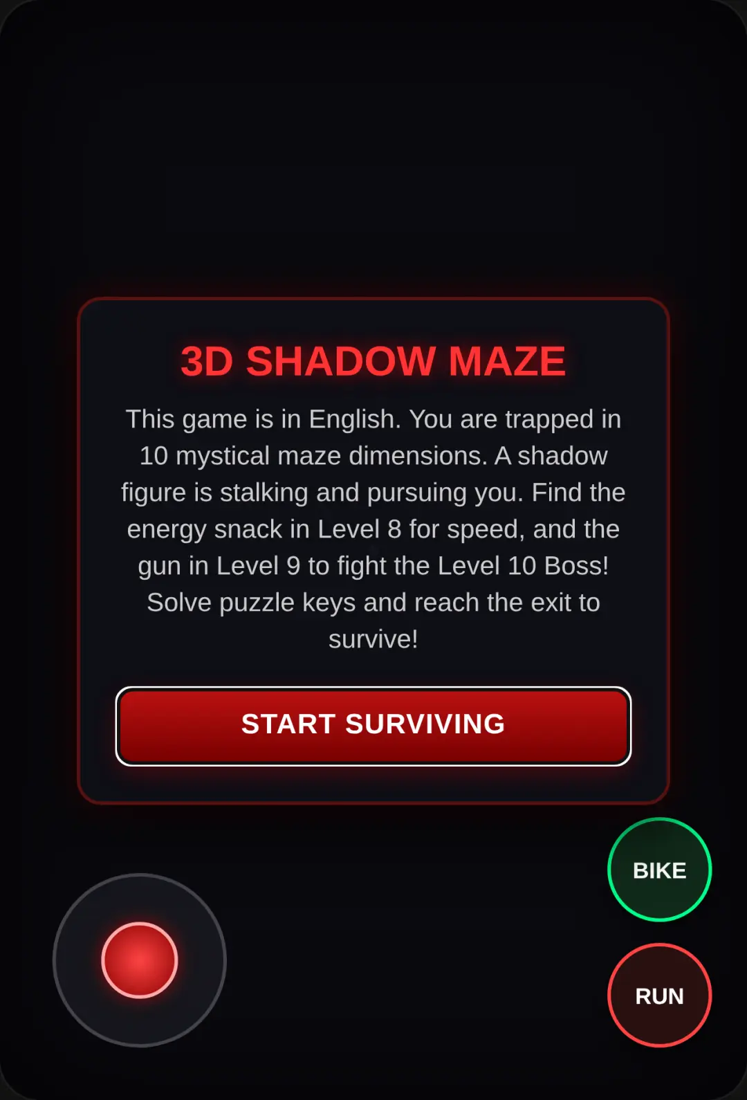 3D Maze: The Shadow Figure cover