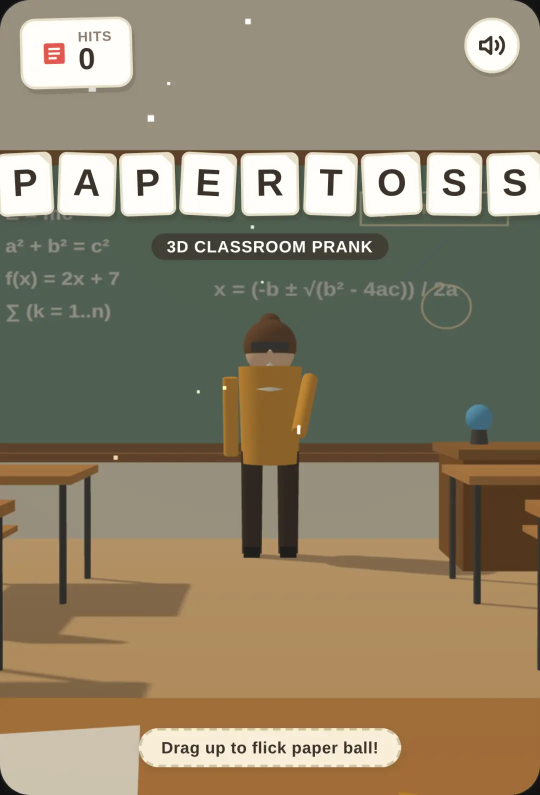 PAPERTOSS 3D Classroom cover